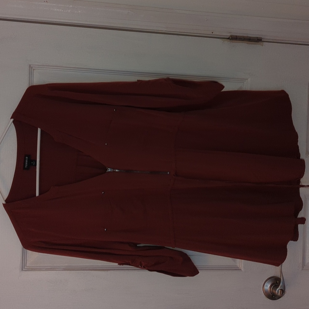 Torrid tie waist top